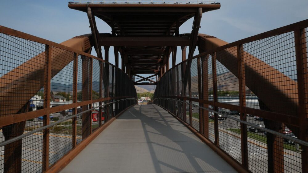 Reserve Street Pedestrian Bridge Mark Leppert