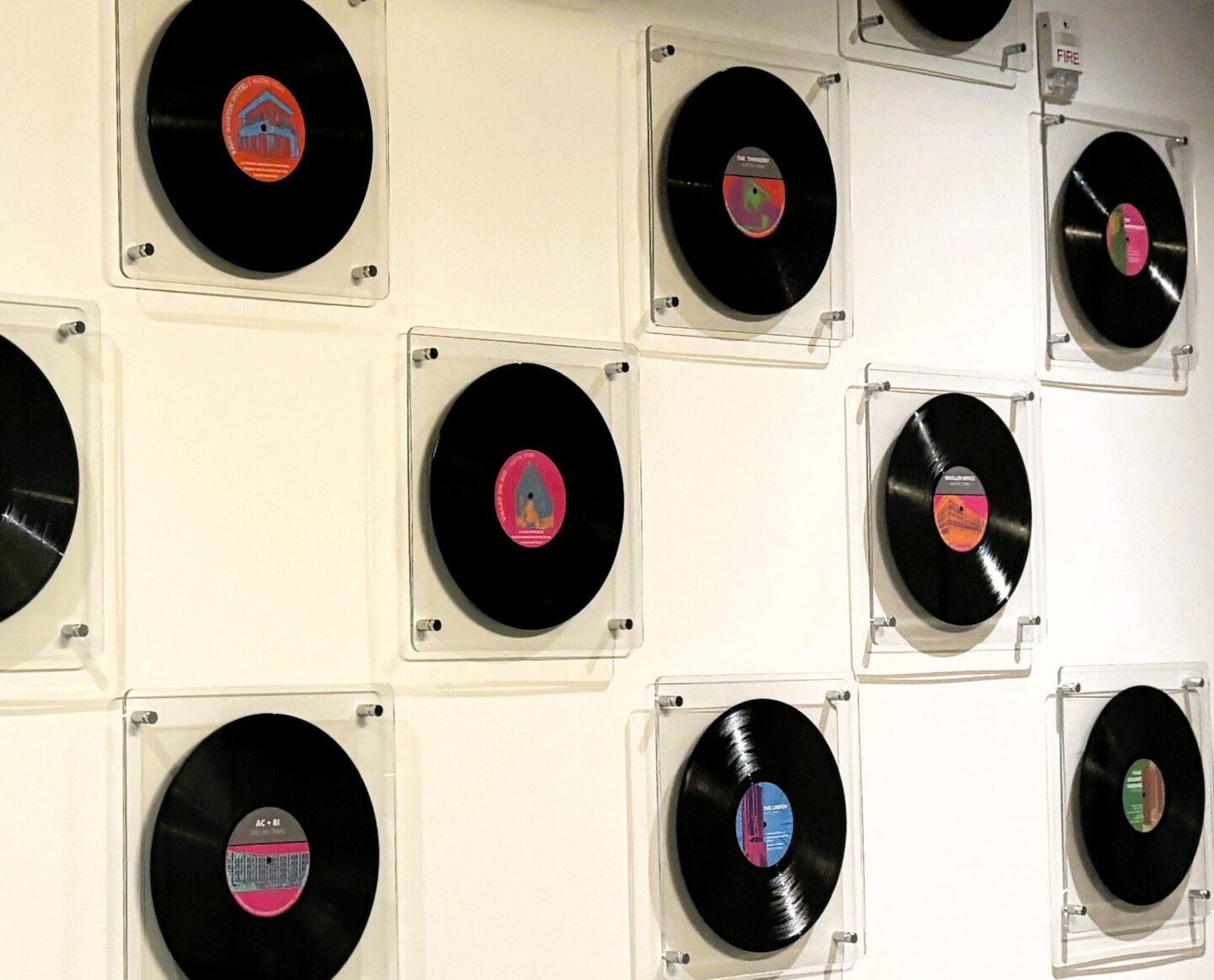 Austin Record Wall