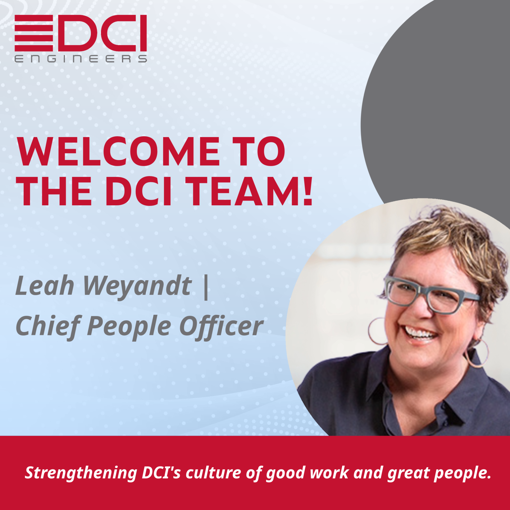 Welcome Leah