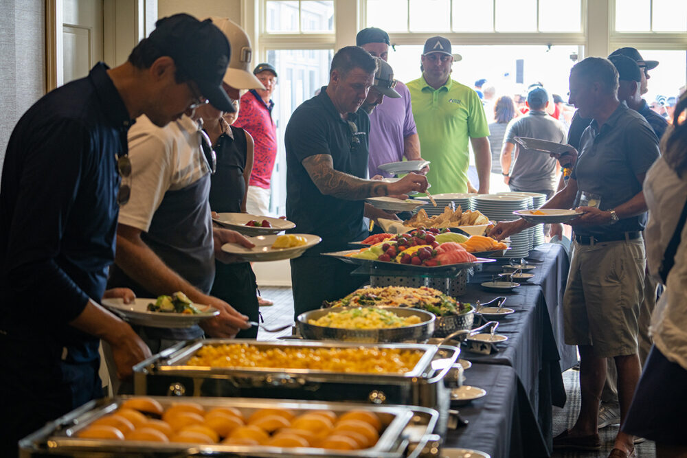 2023 DCI Golf Tournament buffet