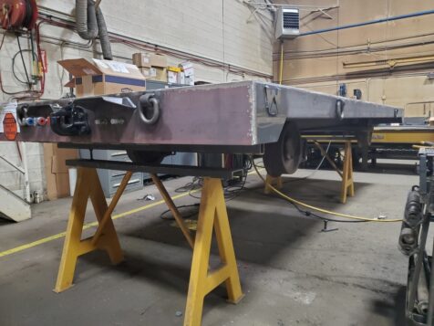 Railroad Tied Towed Cart
