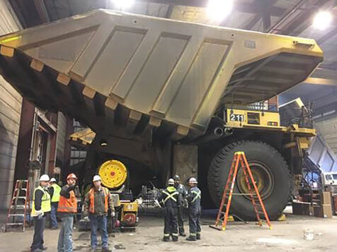 400 Ton Truck Axle