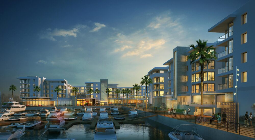 Neptune Marina Apartments_Anchorage Rendering