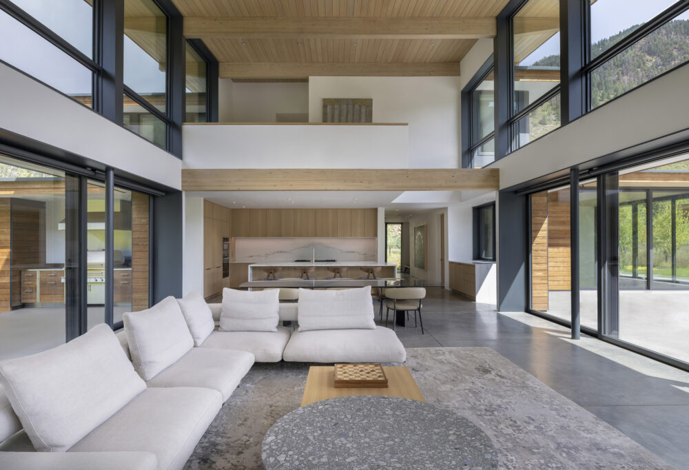 Aspen Valley Home MUST CREDIT Draper White courtesy of Turkel Design 5