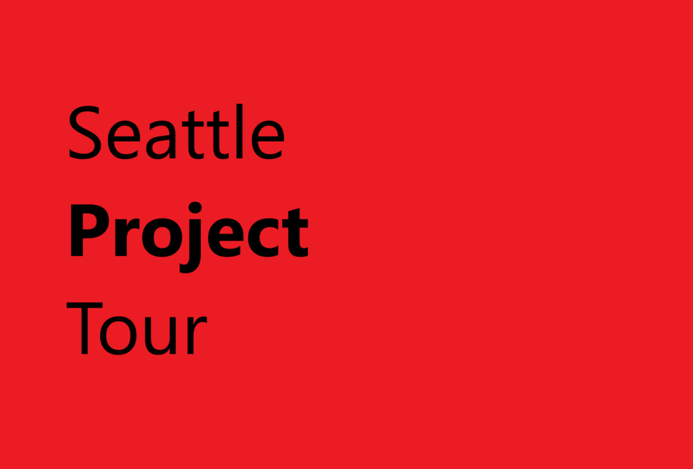 Seattle project collage label